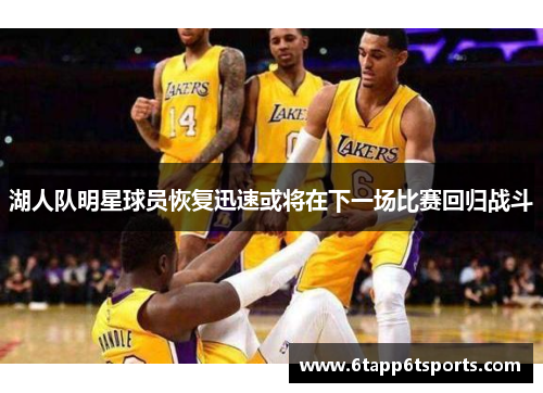 湖人队明星球员恢复迅速或将在下一场比赛回归战斗